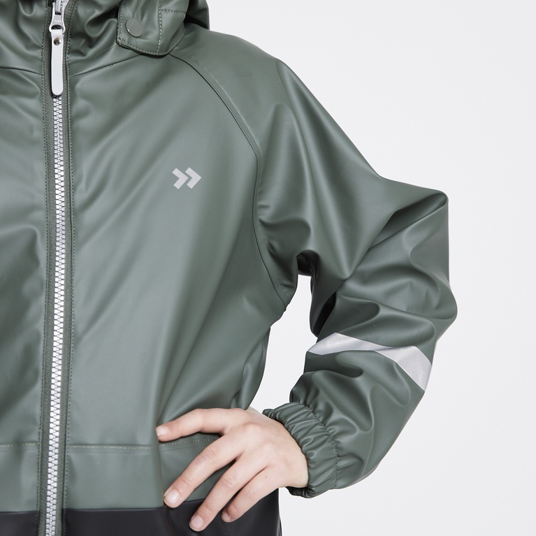 Lined rain overall "Ätran" Army Green